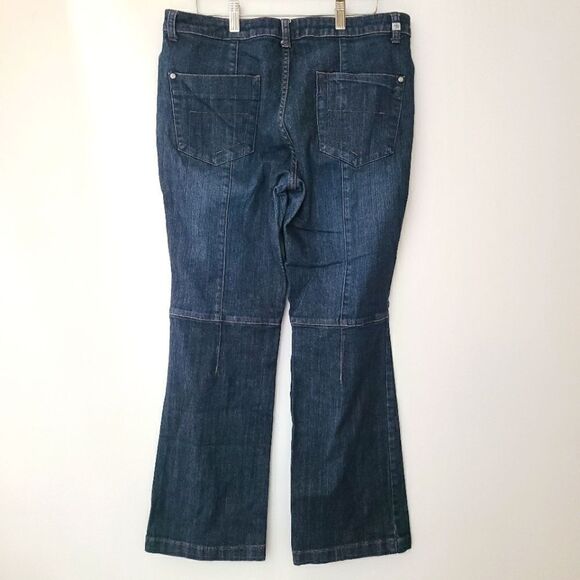 French Dressing Jeans Olivia Blue Denim Bootcut 10P - Picture 2 of 13
